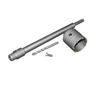 Taladro abridor de agujeros de pared for hormigón Instalación de aire acondicionado Brocas escariadoras Martillo eléctrico Herramienta de penetración de pared Diamantes de imitación(115mm)