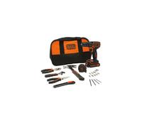 Taladro atornillador - Black and Decker - BDCDC18HTSA - 18V - 1,5Ah Li-Ion - Accesorios incluidos