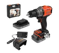 Taladro/atornillador Black & Decker BCD382D2XK 18V 2 Baterías
