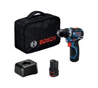 Taladro atornillador Bosch Professional GSR 12V-32 sin escobillas 12V 32 Nm 2 baterías