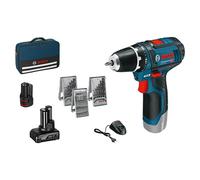 Bosch GSR 12V-15 Professional 1300 RPM 600 g Negro, Azul