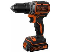 Taladro atornillador inalámbrico BLACK+DECKER 18V BL186KB