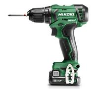 Taladro atornillador inalámbrico HIKOKI de 12 V con par fijo de 38 Nm DS12DAWEZ