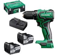 Taladro atornillador inalámbrico - HiKOKI - DS18DDWRZ - 18V - Mandril automático 13 mm - 2 velocidades