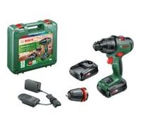 Taladro atornillador percutor a batería AdvancedImpact 18, Taladro/destornillador verde/Negro