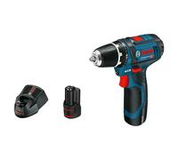 Bosch GSB 12V-15 Professional 1300 RPM Negro, Azul