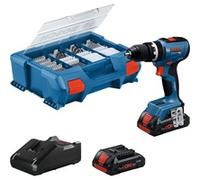 Taladro atornillador percutor inalámbrico GSB 18V-65 Professional, 18Volt, Taladro/destornillador azul