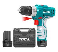 Taladro batería Total TDLI1232 12V 20NM 2 Baterías + Cargador + Maletín
