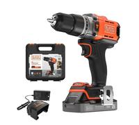 Taladro BLACK & DECKER BCD383D1XK-QW batería 18V 2Ah portabilidad máxima