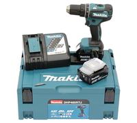 Makita DHP485RTJ 2x 5Ah Batería + Cargador + MAKPAC 18V