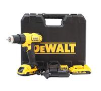 Taladro compacto inalámbrico Dewalt XR de 18 V y ion de litio, 2 baterías de 2 Ah, DCD771D2
