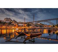 Taladro Completo Puente Dom Luis I Sailing Bay Porto Portugal Diy 5D Pintura De Diamante Por Número Kits Únicos Decoración De La Pared Del Hogar Decoración De La Pared De Diamantes De Imitación