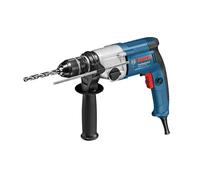 Taladro con cable bosch professional 750w - incluye portabrocas de sujeción rápida de alta precisión, 1,5-13 mm. empuñadura adicional. tope de profundidad de 210 mm - gbm 13-2 re professional