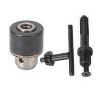 Taladro con teclado Chuck C45 Acero 3 Adaptador de broca de perforación de impacto de la mandíbula 1/2-20UNF para fijar la perforación en espacios estrechos