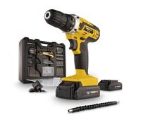 Taladro de 20 V, 2 batt, 134 Acc