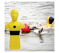 Taladro de ahogamiento para entrenamiento de rescate, maniquí de taladro de fuego de peso ajustable, maniquí de práctica reutilizable para salvar vidas en la piscina