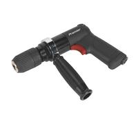 Sealey Taladro Aire 13mm Con sin Llave Chuck Compuesto Reversible - Premier