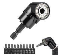 Taladro de Ángulo Recto, Adaptador de Destornillador Angular Set, Extensor Flexible, Taladro Pequeño, Imantador Destornilladores Accesorios Taladro Para Taladro (Estilo 2)