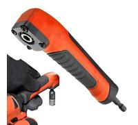 Taladro De Ángulo Recto: Atornillador De Percusión De 90 Grados, Conector Rotativo Compacto, Herramienta De Extensión Flexible, Portabrocas De Precisión | Colocación De Reparación Doméstica De Gar