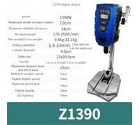 Taladro de banco con pantalla digital, posicionamiento por infrarrojos, velocidad ajustable, taladro eléctrico for carpintería, máquina herramienta(1390W)