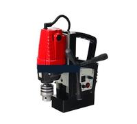 Taladro de banco portátil con velocidad continua de 0 a 650 RPM, taladro de núcleo electromagnético de 800 W para tareas de herramientas eléctricas de precisión