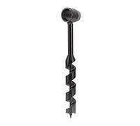 Taladro de barrena de madera, larga vida negra, taladro manual de tornillo autorroscante resistente, fácil de transportar para la naturaleza (25-230 mm)
