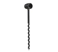 Taladro de Barrena Manual ,Larga Vida útil Tornillo Autorroscante Taladro de Barrena de Madera Acero Al Carbono Negro Fácil de Transportar para el Desierto(10-230 mm/0 , 39-9 , 06 pulg . )
