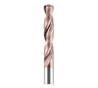 Taladro de carburo 3xD 10-20 con orificio refrigerante interno, vástago paralelo, herramienta CNC Metal, acero tungsteno, 1 ud(16.5MM)