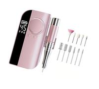 Taladro de dedo de alta velocidad que incluye pantalla digital y detección de luz para dar forma segura a la amoladora delgada Unguis