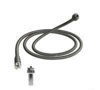 Taladro de drenaje flexible con cabeza en forma de oliva para un viaje suave de la tubería y máxima retención de desechos en aplicaciones de fontanería doméstica (5 m)