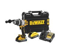 Taladro de impacto inalámbrico DEWALT (18 V, 2 baterías de 5 Ah) DCD1007H2T