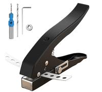 Taladro de insignia, perforador redondo de un solo trozo para papel - pinza de perforación de bordes para cartón de papel, etiqueta de casa, foto creativa