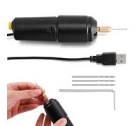 Taladro de mano eléctrico, herramienta giratoria inalámbrica,Taladro de mano | Taladro eléctrico de mano, herramienta de resina de taladro de mano versátil, taladro de mano USB para artesanía, resina
