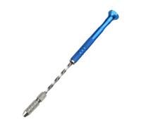 Taladro de mano en espiral semiautomático, herramienta rotativa, taladro manual, fácil de usar, mini taladro helicoidal para cuero hecho a mano,