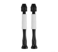 Taladro de mano portabrocas de 0,3 a 3,4 mm, funda de goma antideslizante, tornillo de banco de aleación de aluminio para fabricación de modelos de madera y plástico, herramientas de manualidades