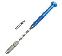 Taladro de mano semiautomático extendido azul para la perforación de la placa de circuito con mandril ajustable de 0,5-3 mm y diseño de mandril dual