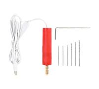 Taladro de mano USB para mini máquina pulidora, cuerpo de aluminio ligero, agarre ergonómico para madera, plástico, papel, metal, tareas de bricolaje