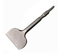 Taladro de martillo eléctrico, cincel plano, vástago hexagonal para suelos de vinilo y hielo, 17 x 280 x 100 mm