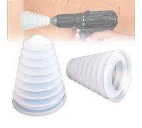 Taladro de martillo eléctrico colector de polvo, a prueba de polvo para sierra de agujero por encima de 0.64 pulgadas, 2 piezas