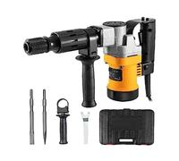 Taladro de martillo rotativo 1050W, perforación máxima 17mm SDS Plus, neumático demolición, perforador hormigón madera eléctrico DIY Para Bricolaje para principiantes