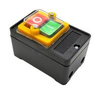 Taladro de mesa impermeable AC220 V/AC380 V con alta capacidad de corriente 10 A, práctico y fiable taladro de mesa impermeable, interruptor de botón pulsador duradero