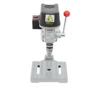 Taladro de mesa portátil versátil y duradero de calidad, mini taladro de mesa, control de velocidad, banco de trabajo, taladro de columna, velocidades, placas compuestas de aluminio ajustables