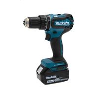 Taladro de pistola Makita DHP485RTJ 18V Li-Ion 5 Ah 2 velocidades