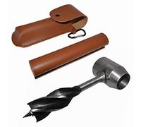 Taladro de Tornillo Manual Herramienta de Supervivencia Multi-Uso Bushcraft Settler Llave Al Aire Libre Escocés Ojo Madera Clavo