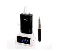 Taladro de uñas 2 en 1 alta potencia, 85 W, sin escobillas, pantalla LCD, 45000 rpm for manicura Fácil de usar(Nero)