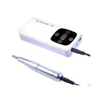 Taladro de uñas acrílico for salón en casa, taladro eléctrico inalámbrico portátil 45000RPM