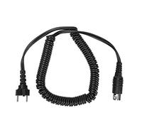 Taladro de uñas Cable de pieza de mano, Cable de alimentación Taladro eléctrico de uñas Máquina de manicura Pieza de mano Cable de repuesto Accesorios(negro)