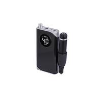 Taladro de uñas de 40000RPM, lijadora de uñas eléctrica portátil for juego de fresas de manicura, herramientas for quitar esmalte de Gel(Nero)