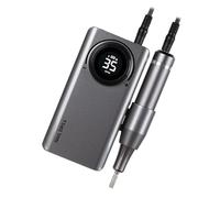 Taladro de uñas de velocidad ajustable de 0 a 35000 rpm para uñas acrílicas, incluye 6 brocas para un uso eficiente en el hogar y el salón de belleza