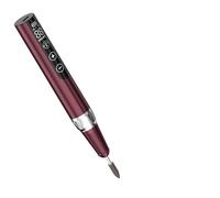 Taladro de uñas inalámbrico 35000 RPM, lijadora eléctrica for manicura y esmalte en gel, herramienta profesional for salón(Burgundy)